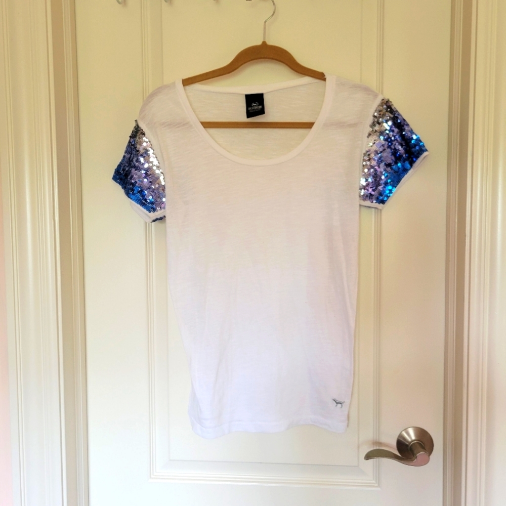 Victoria's Secret sequin t-shirt